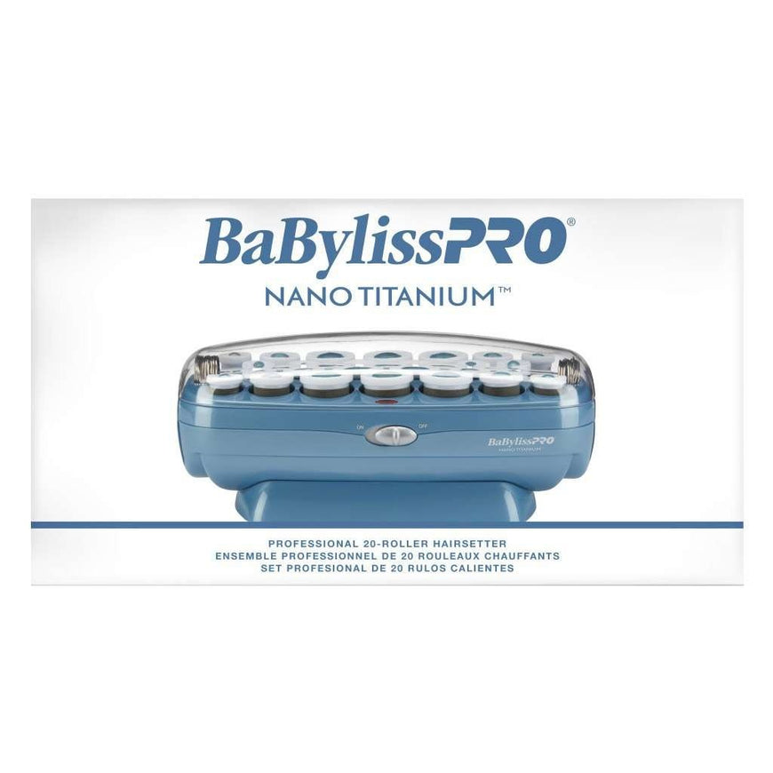 Babylisspro Nano Titanium Professional 20-Roller Hairsetter BABYLISS