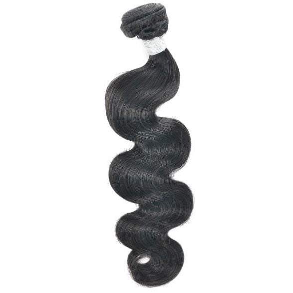 Raw Hair- Unprocessed Human Hair Hair Body Wave 12 Inch Natural Color Raw Hair