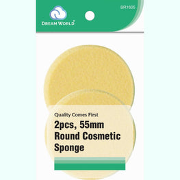 Brittny Cosmetic Sponge Round 2-Piece BRITTNY