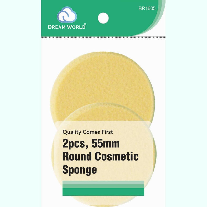 Brittny Cosmetic Sponge Round 2-Piece BRITTNY