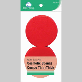 Brittny Cosemtic Sponge Rubber Red 2-Piece Pack BRITTNY