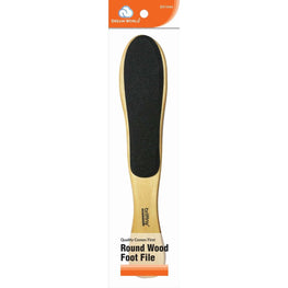 Brittny Foot File Round Wood Handle BRITTNY