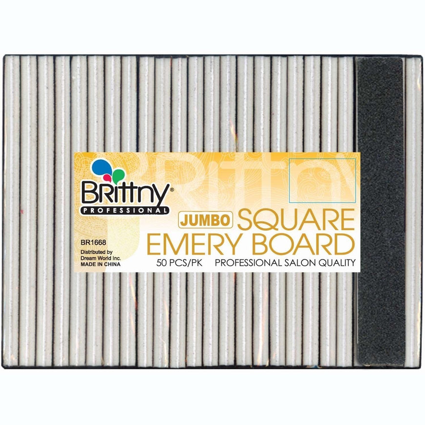 Brittny Emery Board Bk Square Jumbo BRITTNY