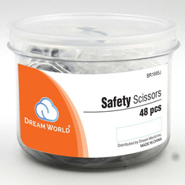 Brittny Safety Scissor 48Jar BRITTNY