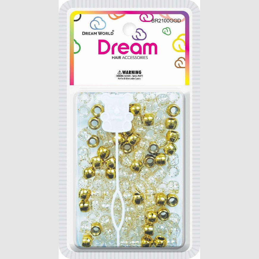 Chloe Bead 2100 Round Glitter Gold CHLOE