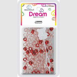Chloe Bead 2100 Round Glitter Red CHLOE