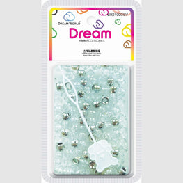 Chloe Bead 2100 Round Glitter Silver CHLOE