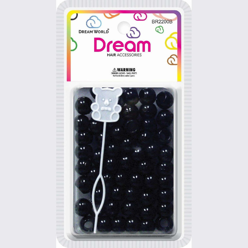 Chloe Bead Round Big 60 Black CHLOE