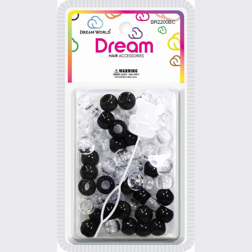 Chloe Bead Round Big 60 Blackclear CHLOE