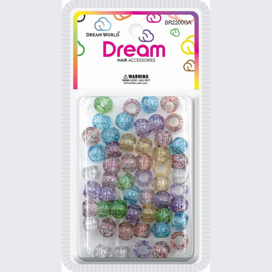 Chloe Bead 2200 Round Glitter Crystal Assort CHLOE
