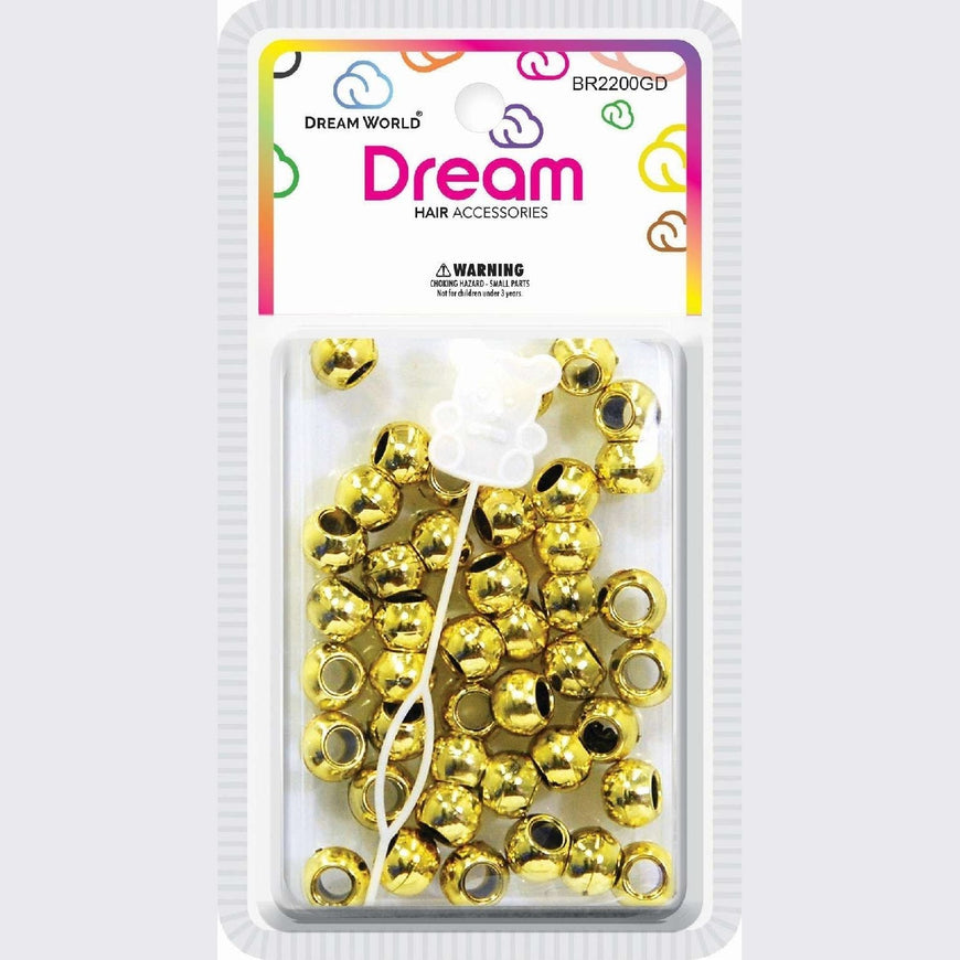 Chloe Bead Round Big 60 Gold CHLOE