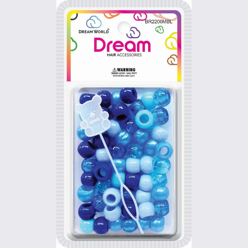 Chloe Bead Round Big 60 Mix Blue CHLOE