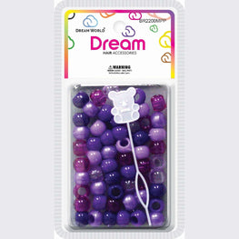 Chloe Bead Round Big 60 Purple CHLOE