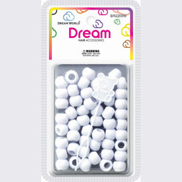 Chloe Bead Round Big 60 White CHLOE
