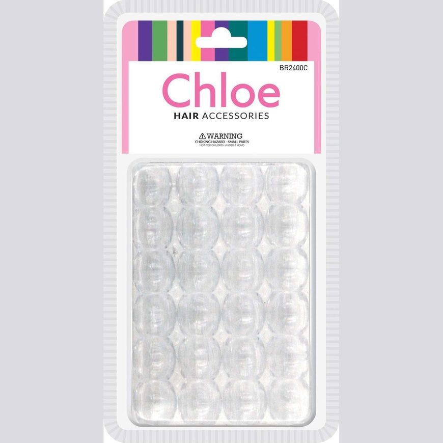 Chloe Bead Round Jumbo Clear CHLOE