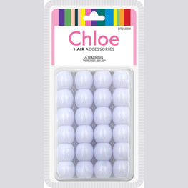 Chloe Bead Round Jumbo White CHLOE