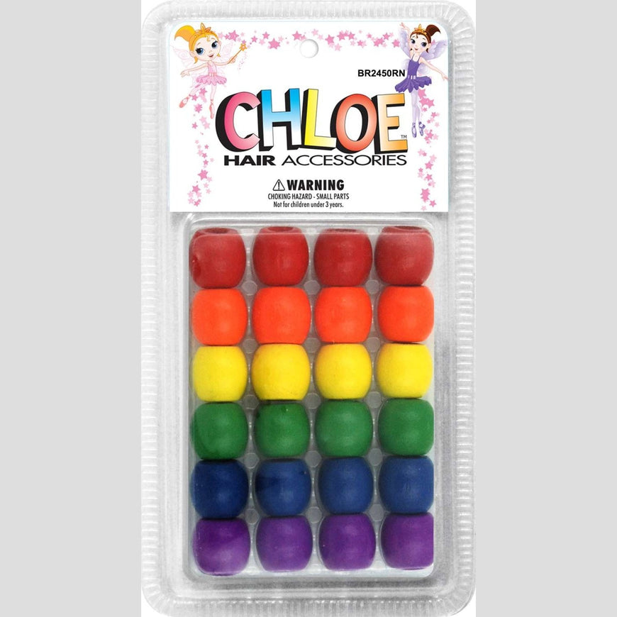 Chloe Bead 2450 Wood Rainbow CHLOE
