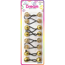 Chloe Bead 2200 Round Glitter Pink Assort CHLOE