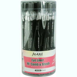 Brittny Eyeliner W Comb  Brush  Black BRITTNY