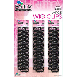 Brittny Wig Clip 36Pk2Pk Black BRITTNY
