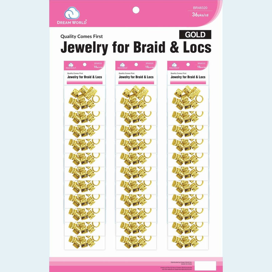 Brittny Jewelry Braids  Locs Gold BRITTNY
