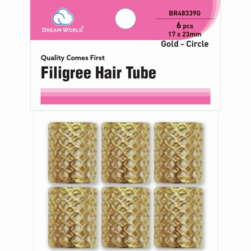 Brittny Hair Accessories Filigree Tube Circle BRITTNY