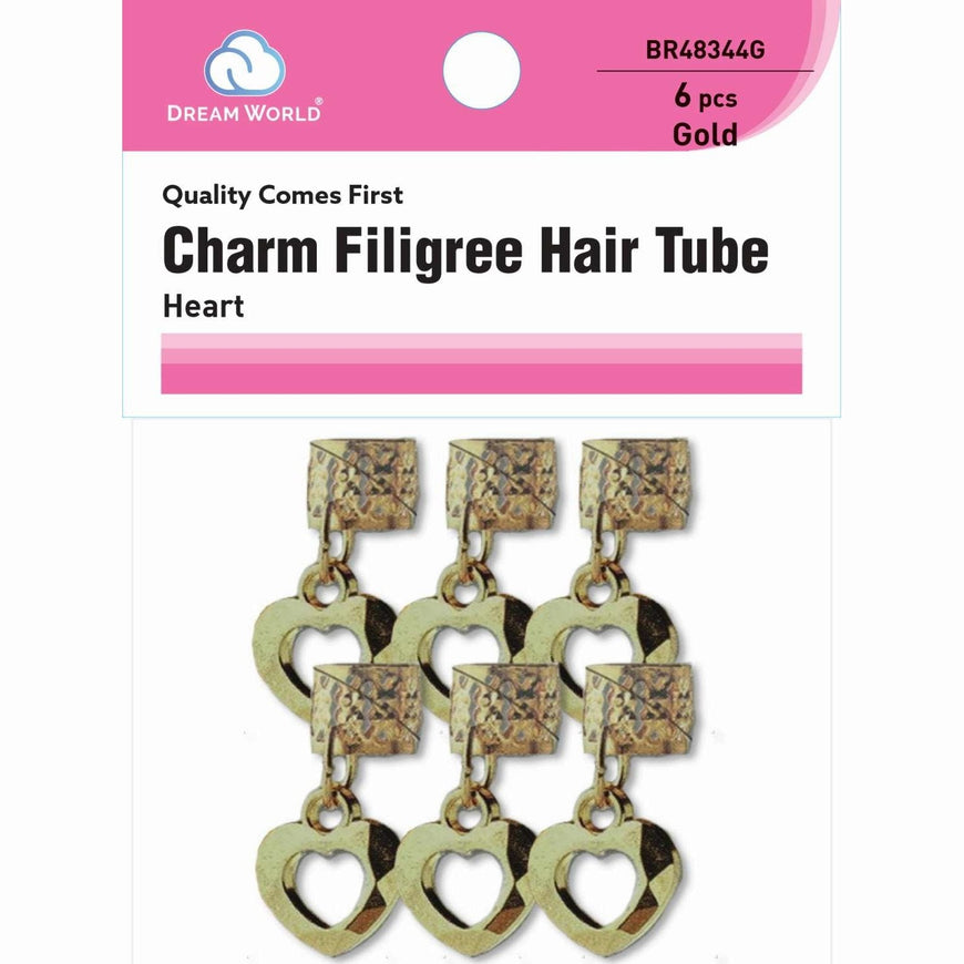 Brittny Hair Accessories Pendant Tube Heart BRITTNY