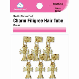 Brittny Hair Accessories Pendant Tube Cross BRITTNY