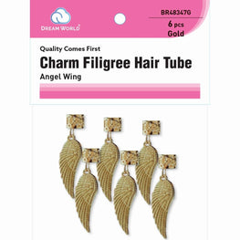 Brittny Hair Accessories Pendant Tube Angel Wing BRITTNY