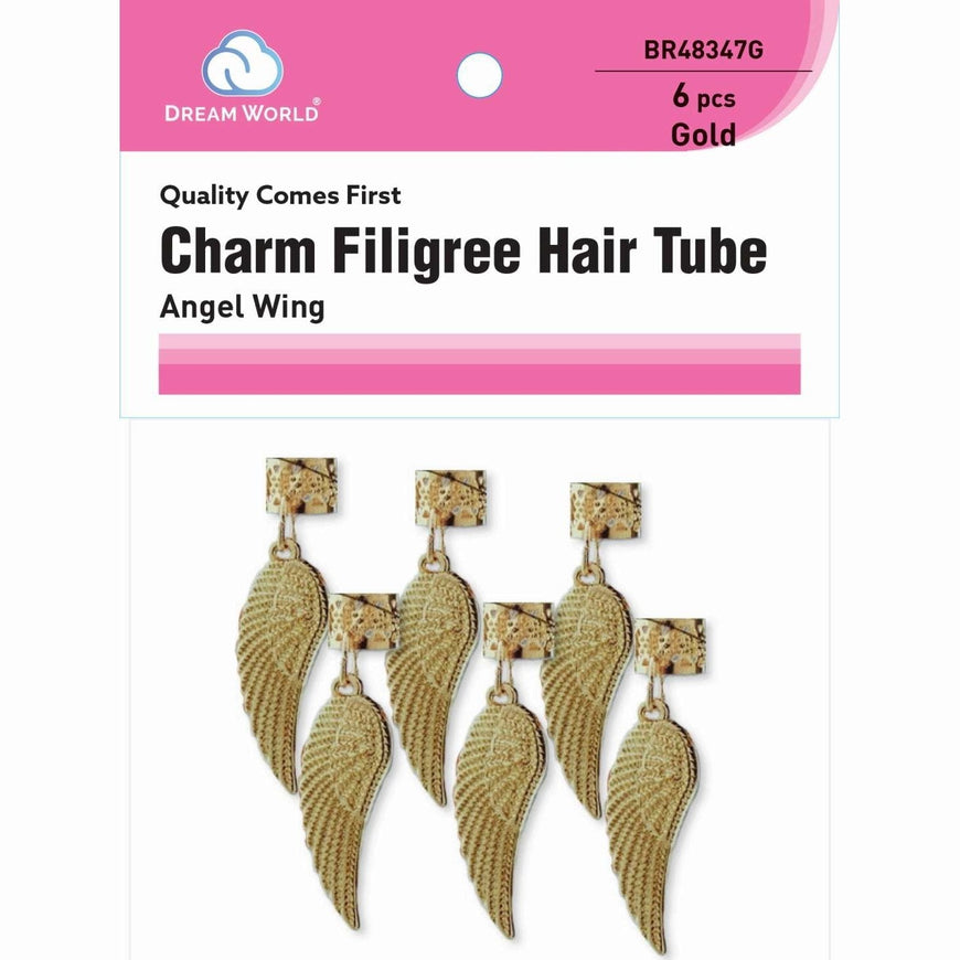 Brittny Hair Accessories Pendant Tube Angel Wing BRITTNY