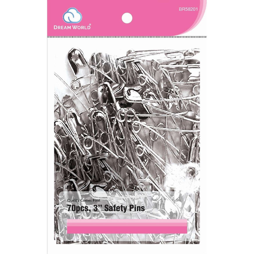 Brittny Safety Pin 3  -70Pack BRITTNY