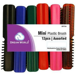 Brittny Plastic L-70 Mini Brush  Assorted BRITTNY