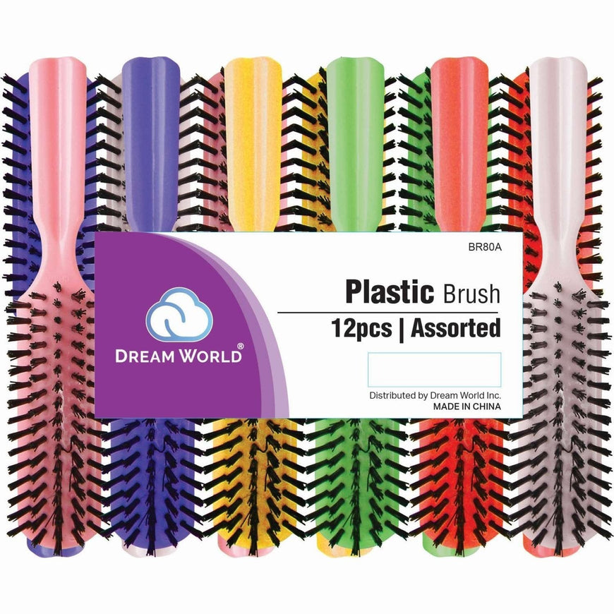 Brittny Plastic L-80 Brush  Assorted BRITTNY