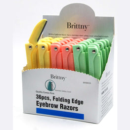 Brittny Eyebrow Razor  Fold Up BRITTNY