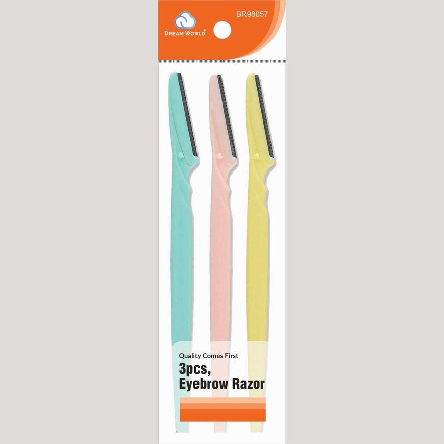 Brittny Eyebrow Razor Tinkle 3Pc Pk BRITTNY