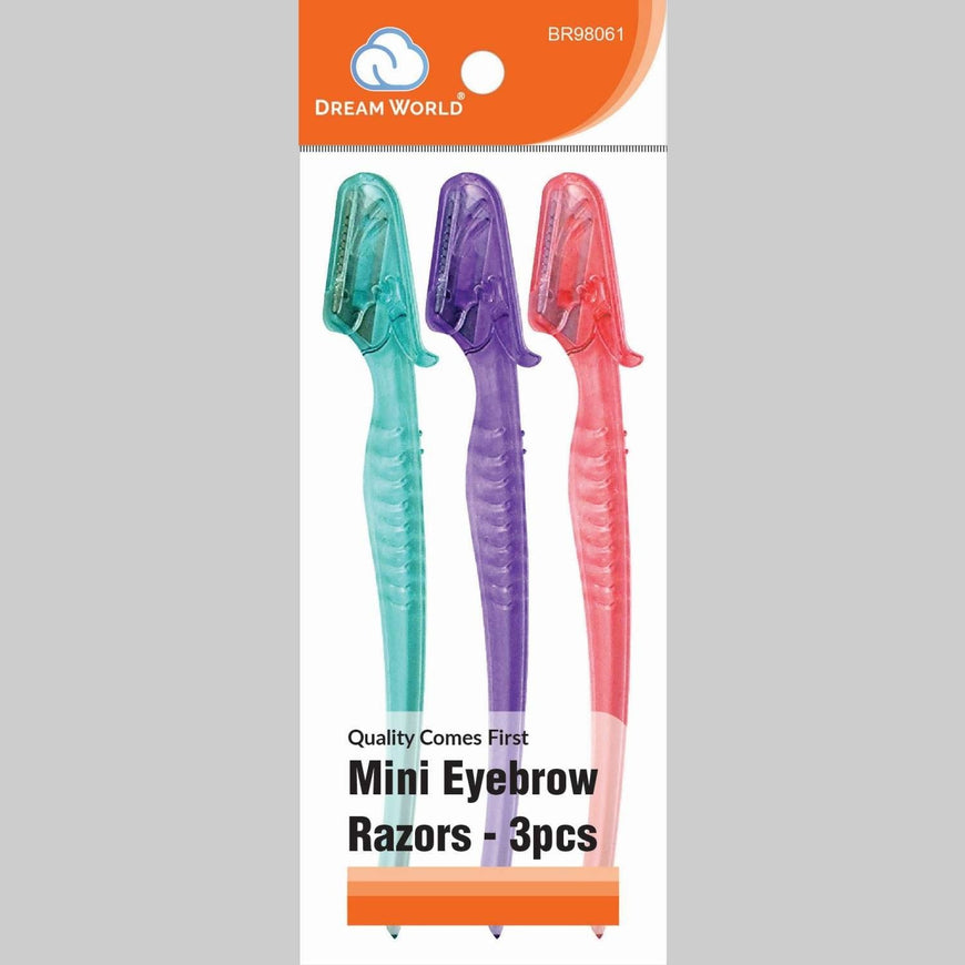 Br Eyebrow Razor Mini 3Pcpk BRITTNY