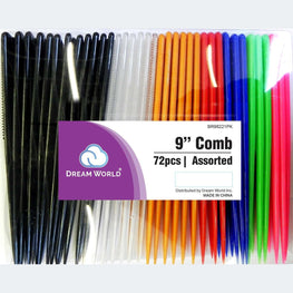 Brittny Bulk 9  Comb 72-Piece Pack BRITTNY