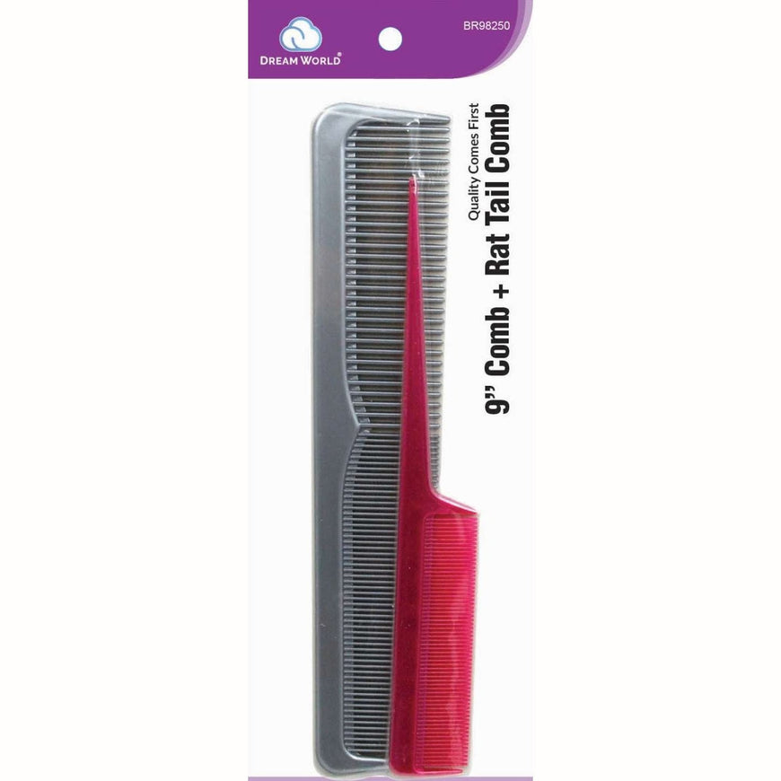 Brittny Combo 9 Rat Tail Comb BRITTNY
