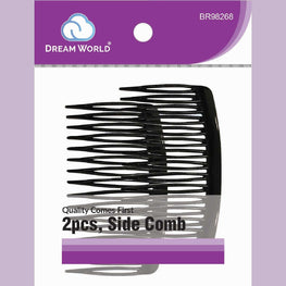 Brittny Comb Side 2Pcs Bk BRITTNY