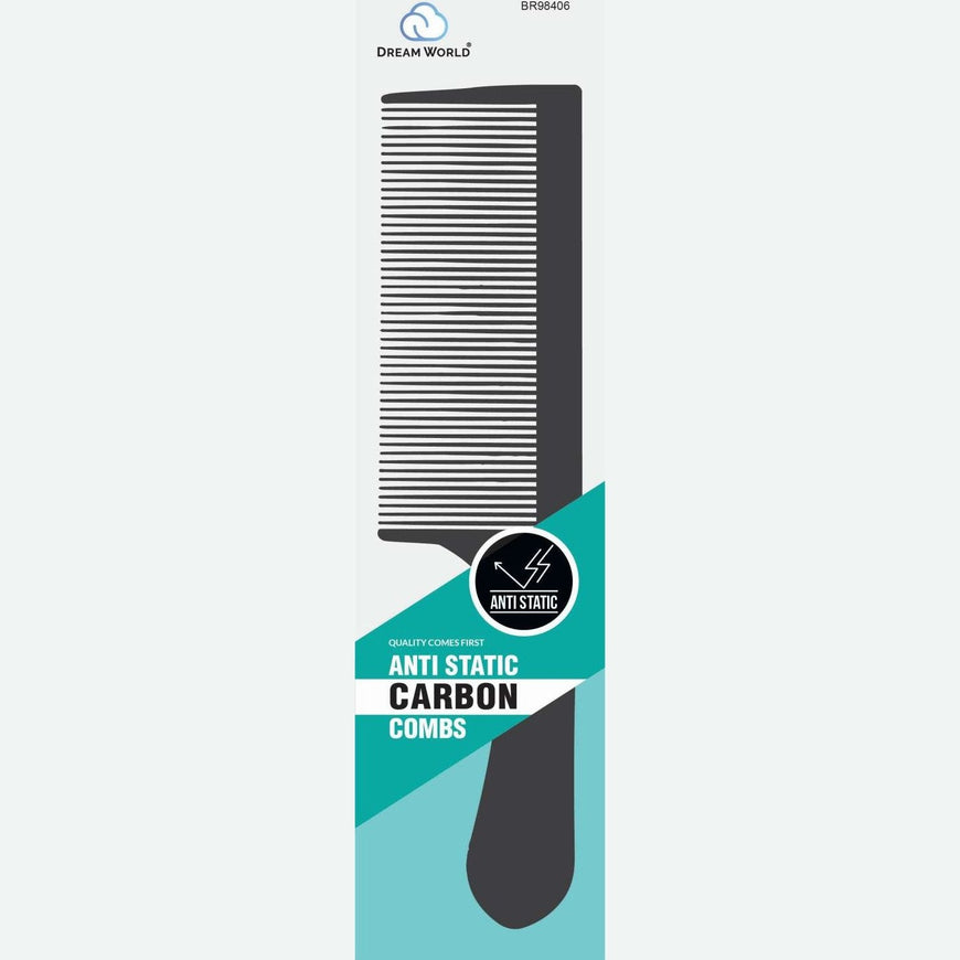 Brittny Comb Anti Static Carbon Handle BRITTNY