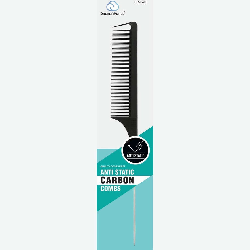 Brittny Comb Carbon Anti Static Parting Pin Tail BRITTNY