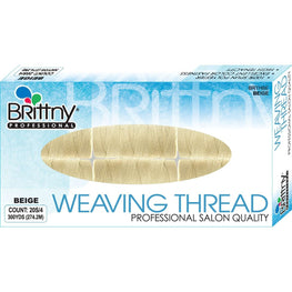 Brittny Weaving Thread 300 Yards  Beige BRITTNY