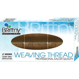 Brittny Weaving Thread 300 Yards  Light Brown BRITTNY