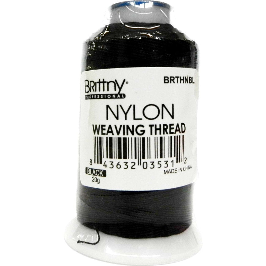 Brittny Weaving Thread Nylon Black BRITTNY