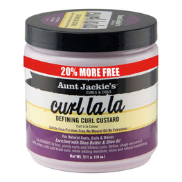 Aunt Jackies Curl La La Defining Custard AUNT JACKIES