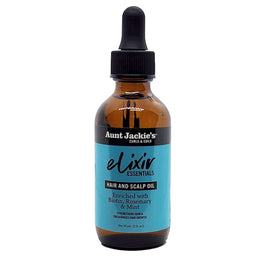 Aunt Jackies Elixir Hair And Scalp Oil Biotin Rosemary  Mint AUNT JACKIES