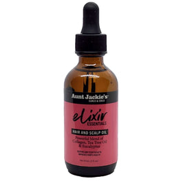 Aunt Jackies Elixir Hair And Scalp Oil Collagen Tea Tree Oil  Eucalyptus AUNT JACKIES