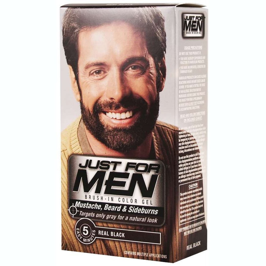 Just For Men Moustache  Beard 55  Real Black Just For Men