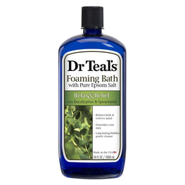 Dr Teals Relax  Relief With Eucalyptus  Spearmint Foaming Bath Dr Teals