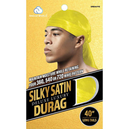 Dream Men Durag Smooththick Yellow DREAM